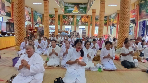 ภาพร่วมพิธีกรรมวัดศิริวนาราม