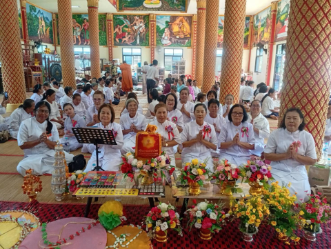 ภาพร่วมพิธีกรรมวัดศิริวนาราม