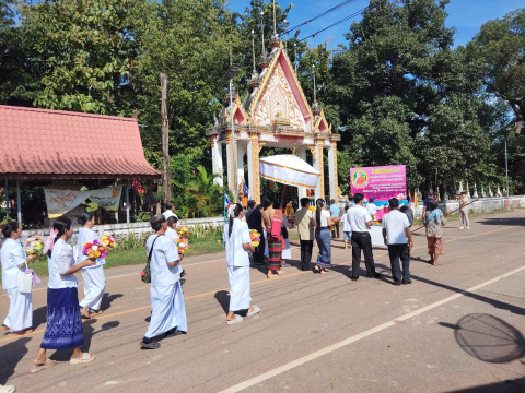 ภาพร่วมพิธีกรรมวัดจันทรังษี