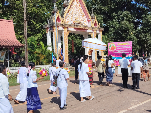 ภาพร่วมพิธีกรรมวัดจันทรังษี