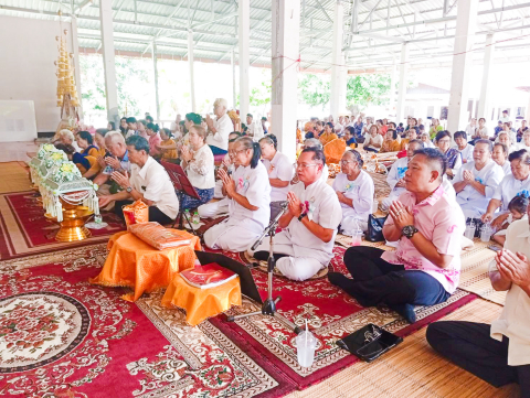 ภาพร่วมพิธีกรรมวัดศรีคูณพัฒนา