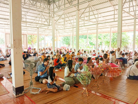 ภาพร่วมพิธีกรรมวัดศรีคูณพัฒนา