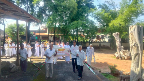 ภาพร่วมพิธีกรรมวัดบึงนาเพียง