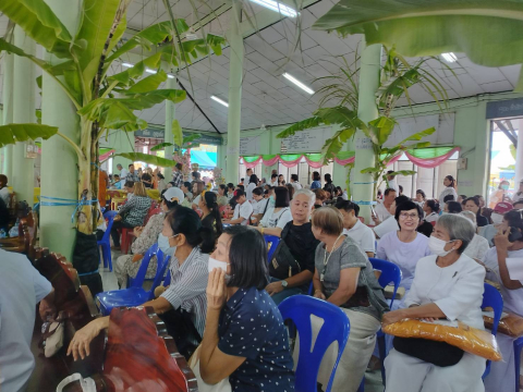 ภาพร่วมพิธีกรรมวัดถวิลศิลามงคล