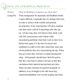Daily Life of Buddhists and Meditation