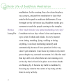Daily Life of Buddhists: The Practice of Meditation