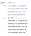 A Successful Marriage