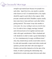 A Successful Marriage