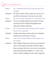 How to Meditate