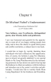 Dr. Michael Nobel's Endorsement on Peace and Conflict Resolution
