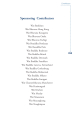 Sponsoring Contributors of Buddhist Temples