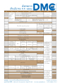 DMC Program Schedule Overview