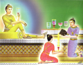 Traditional Attire and Deity Representation