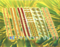 Patterned Rows of Numbers