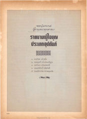 ขออนุโมทนาแด่ — วารสารกัลยาณมิตร ปี 2529 ฉบับที่ 6 หน้า 118