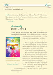 การออกแบบปกวารสารอยู่ในบุญ