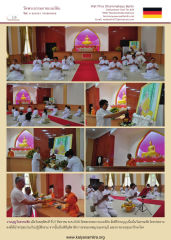 งานบุญวันธรรมชัยที่วัดพระธรรมกายเบอร์ลิน