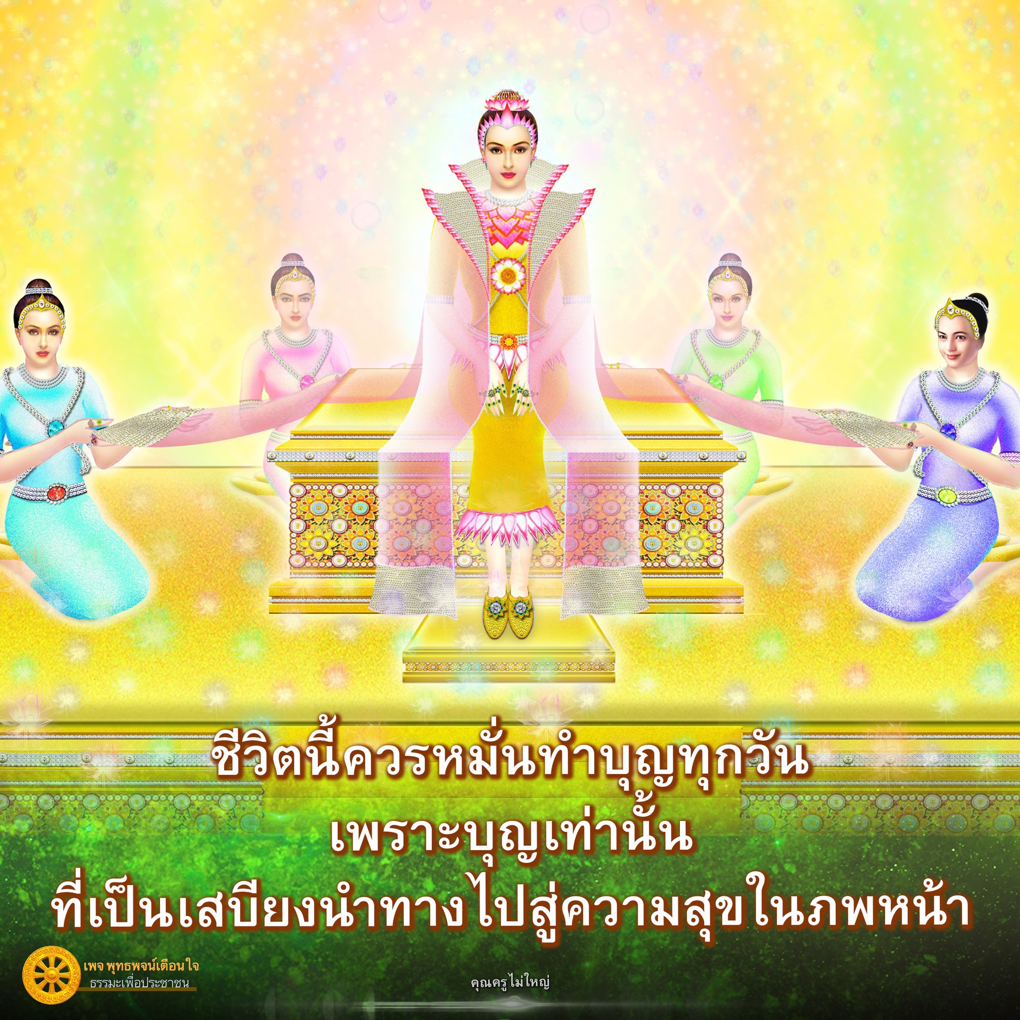 ชีวิตนี้ควรหมั่นทำบุญทุกวัน - เสบียงสู่ความสุขในภพหน้า