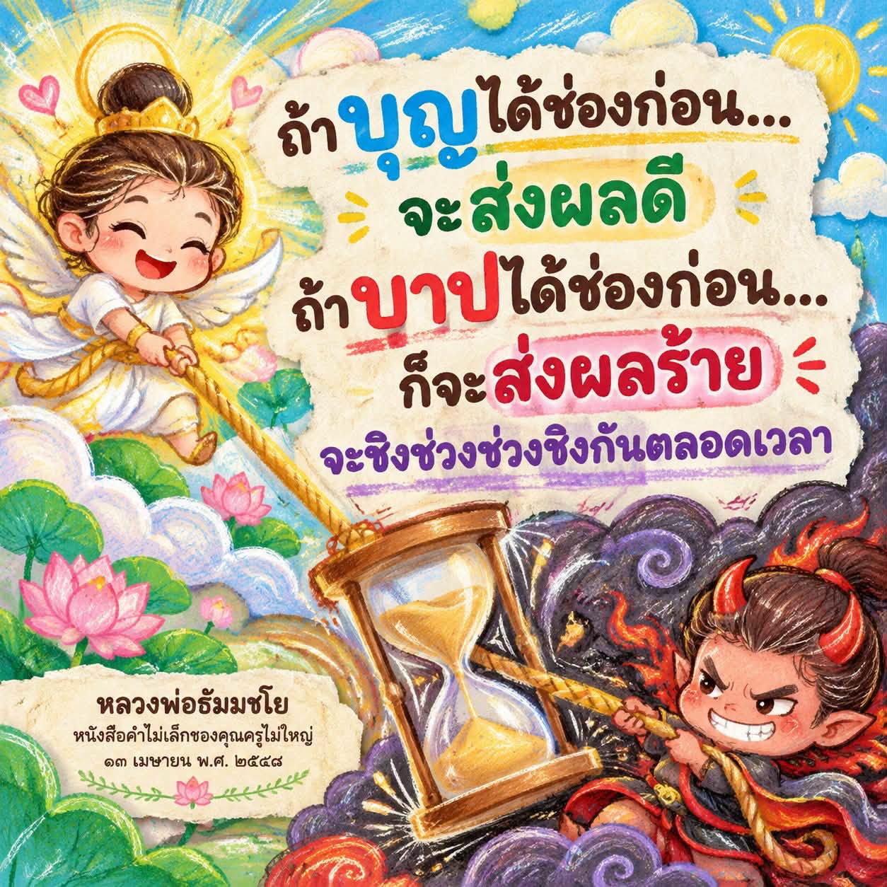 หลวงพ่อธัมมชโย: หนังสือค่าไม่เล็กของคุณครูไม่ใหญ่