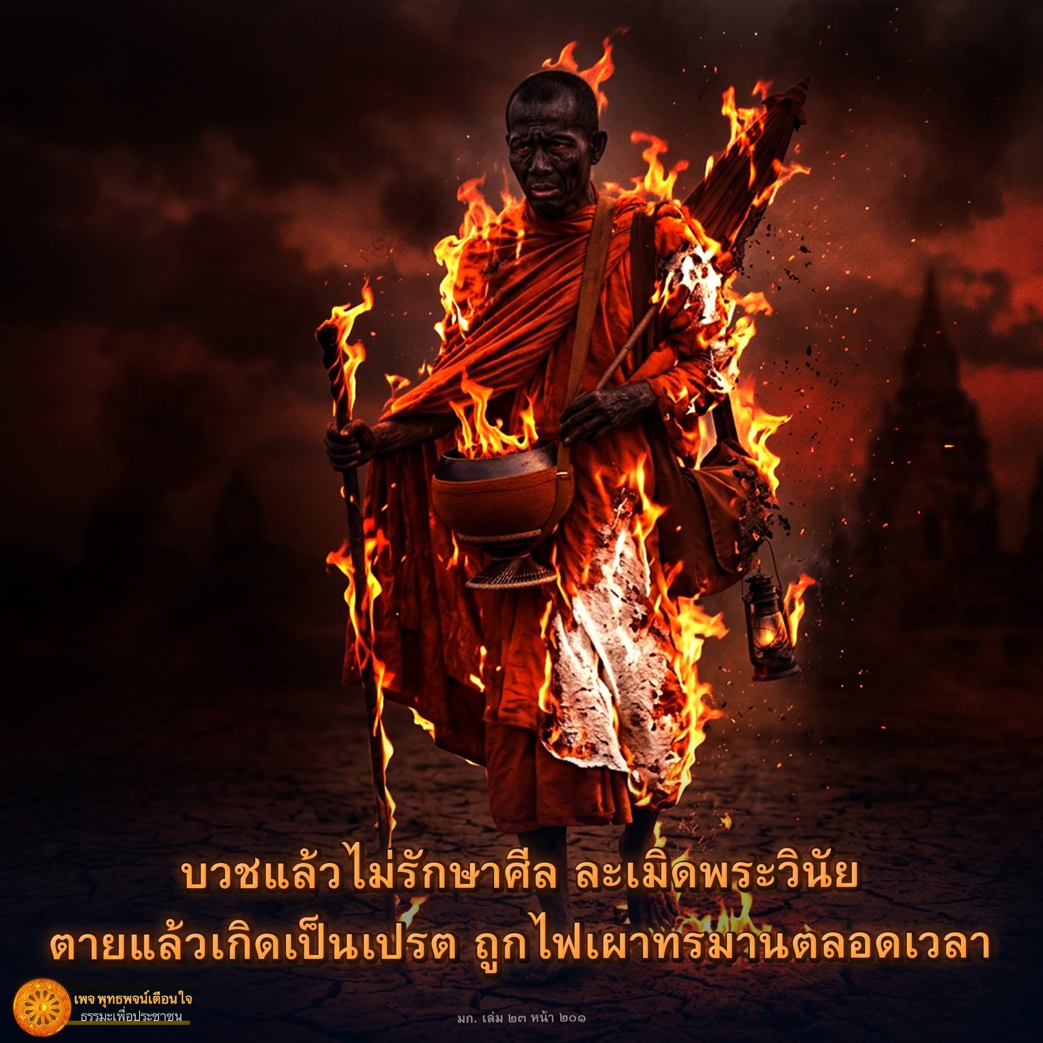 บวชแล้วไม่รักษาศีล: ผลกรรมและการละเมิดพระวินัย