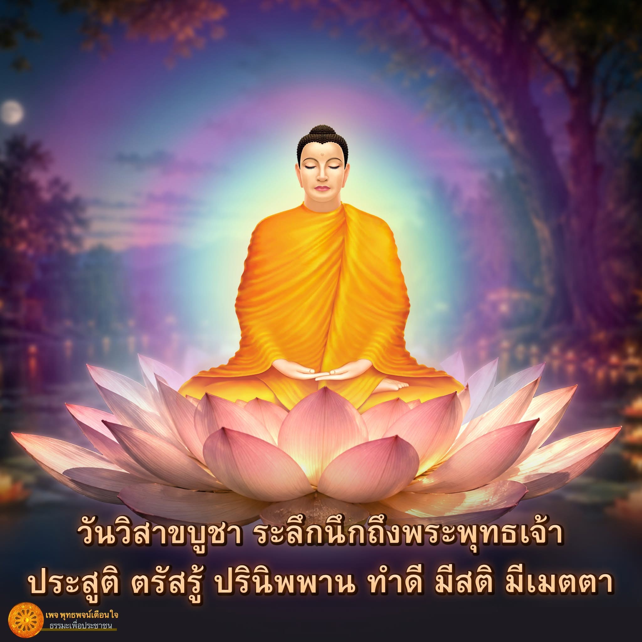 วันวิสาขบูชา: ระลึกถึงพระพุทธเจ้า - ประสูติ ตรัสรู้ ปรินิพพาน