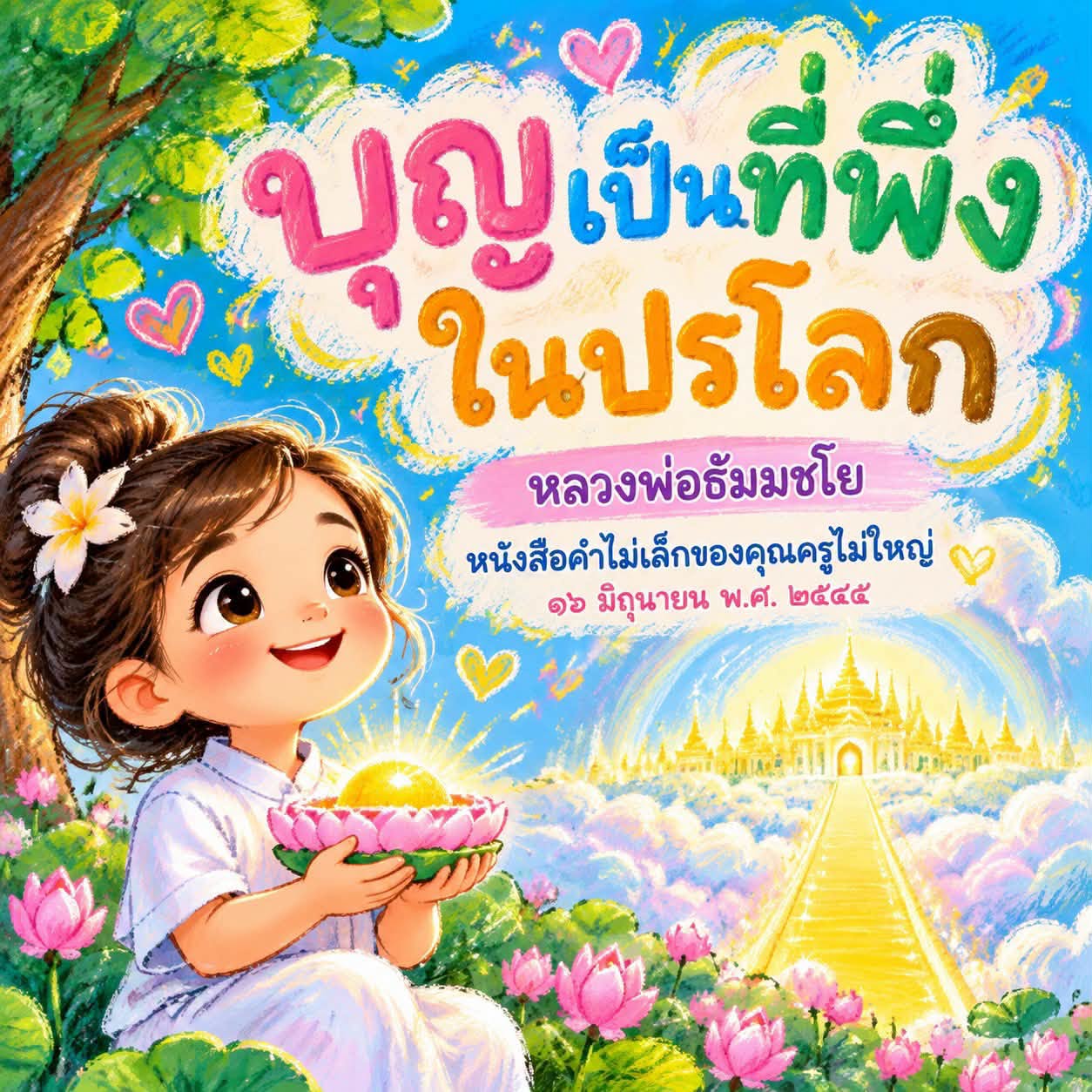 บุญเป็นที่พึ่งในปรโลก | หลวงพ่อธัมมชโย