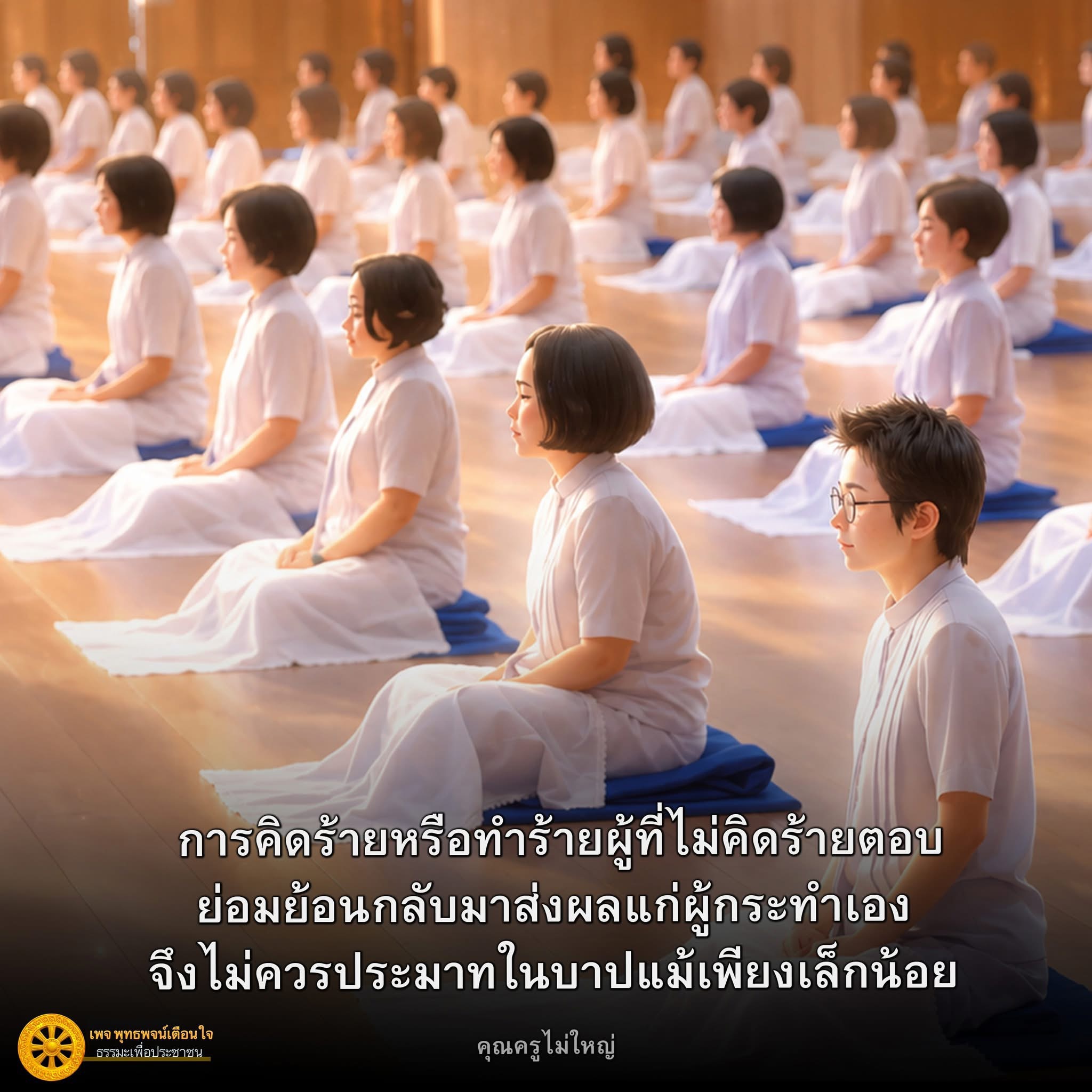 การคิดร้ายและผลกระทบที่ย้อนกลับ - พุทธพจน์เตือนใจ