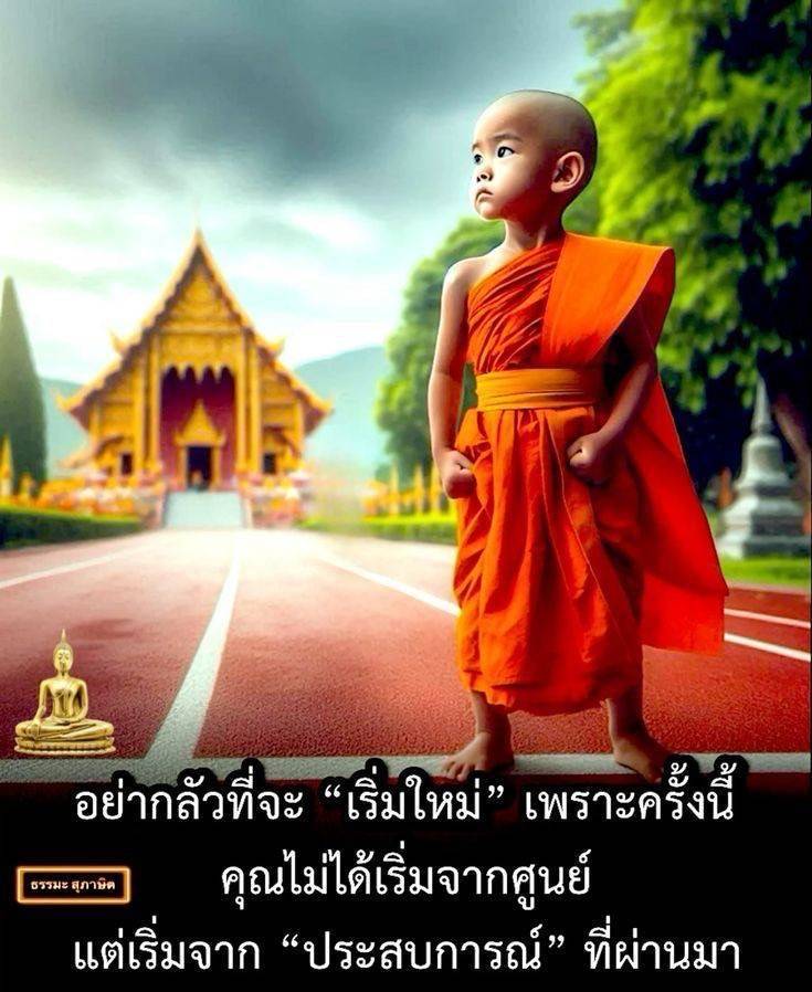 ค้นพบแรงบันดาลใจในการเริ่มใหม่ด้วยธรรมะและสุภาษิตที่ช่วยให้คุณเข้าใจว่าคุณไม่ได้เริ่มจากศูนย์ แต่เป็นการใช้ประสบการณ์ที่ผ่านมาในการพัฒนาตนเองและสร้างอนาคตที่ดีขึ้น