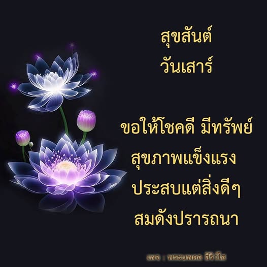 ร่วมเฉลิมฉลองสุขสันต์วันเสาร์ด้วยเพลง 'พระนพดล จริงใจ' ที่จะนำโชคดีและความสุขมาให้คุณ พร้อมขอให้ทุกคนมีสุขภาพแข็งแรงและประสบแต่สิ่งดีๆ สมดังปรารถนา