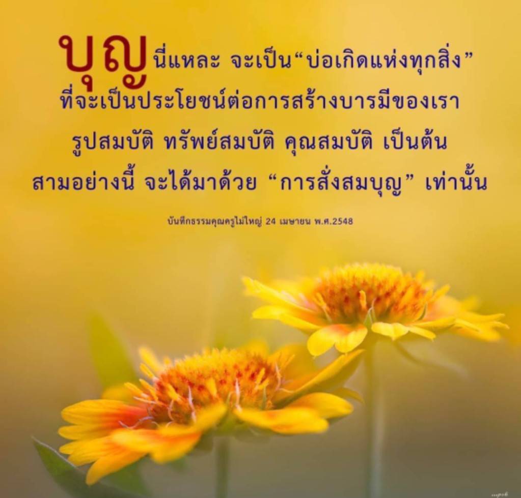 ค้นพบความสำคัญของบุญในชีวิตและวิธีการสั่งสมบุญเพื่อสร้างบารมี ผ่านบทเรียนจากธรรมคุณครูไม่ใหญ่ ที่จะช่วยให้คุณมีทรัพย์สมบัติและคุณสมบัติที่ดีขึ้น.