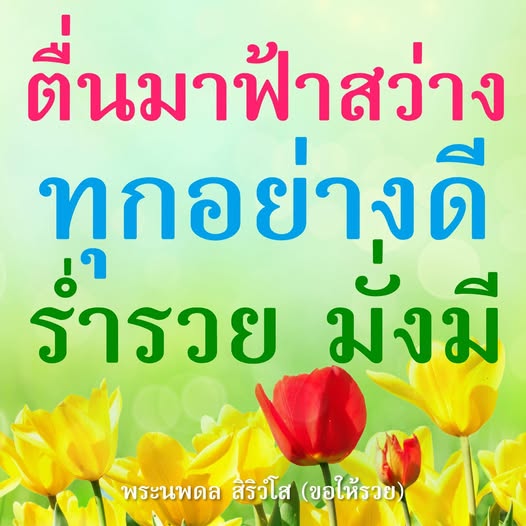 การ์ด No.13067:ภาพสวัสดียามเช้า