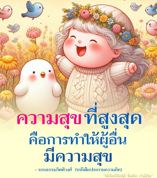 ค้นพบความหมายที่แท้จริงของความสุขผ่านคำสอนของพระธรรมกิตติวงศ์ในหนังสือประกายความคิด 'ใต้ลด ลดได้ ข้อคิด กำลังใจ' ที่ชี้ให้เห็นว่าความสุขที่สูงสุดคือการทำให้ผู้อื่นมีความสุข.
