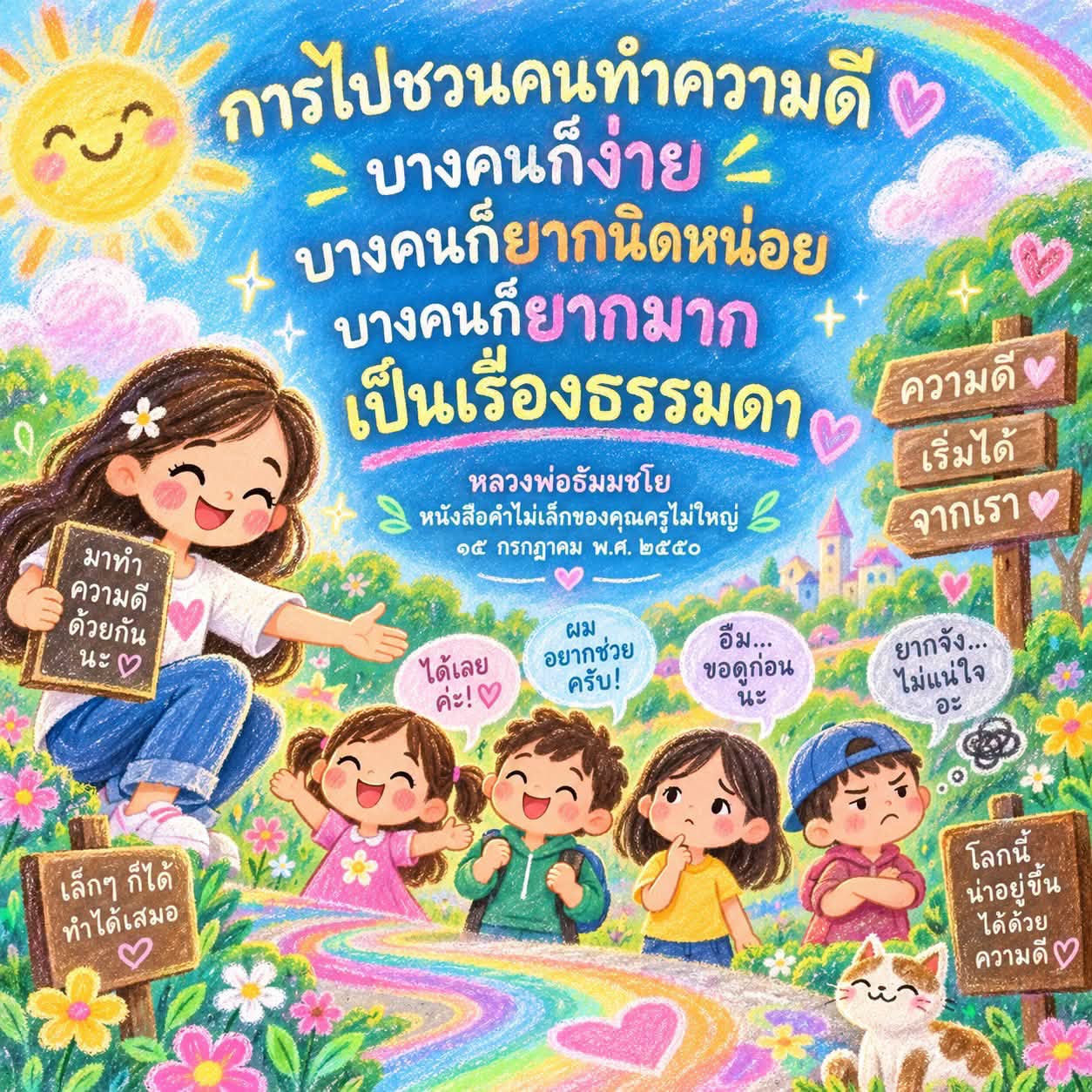ทำความดีด้วยกัน: การชวนคนทำความดี