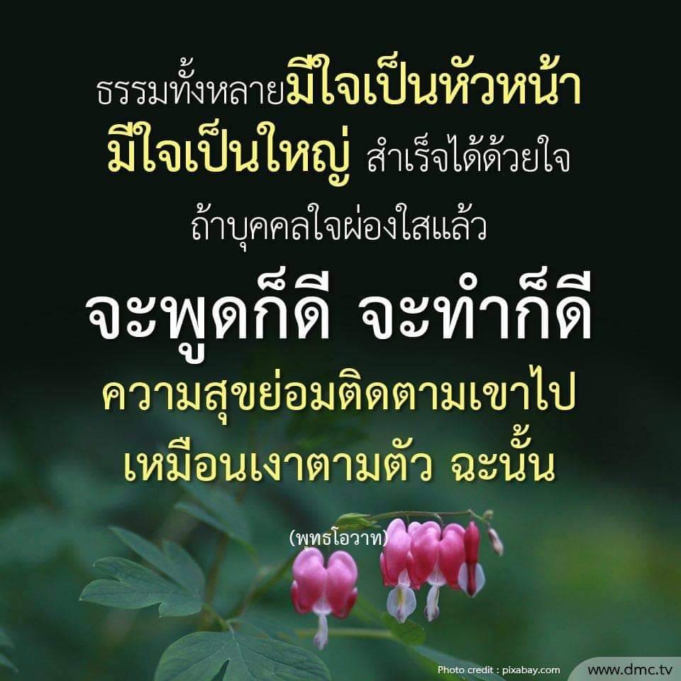 ค้นพบความหมายของธรรมและความสำคัญของใจในคำสอนจากพุทธโอวาท ที่บอกให้เราเข้าใจว่าความสุขจะติดตามผู้ที่มีใจผ่องใส ไม่ว่าจะพูดหรือทำอะไร ล้วนแต่มีผลต่อชีวิตและการพัฒนาตนเอง.