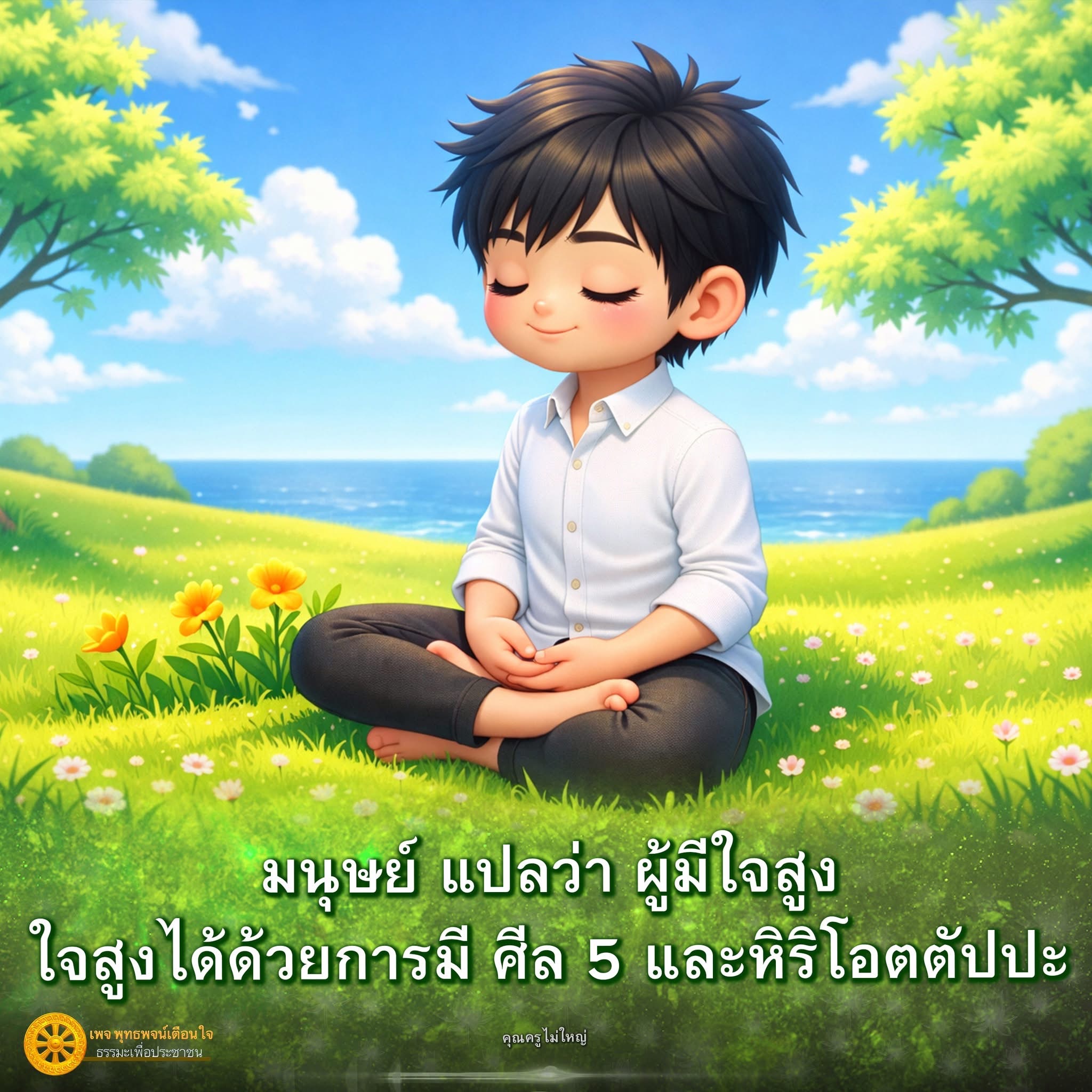 มนุษย์ ผู้มีใจสูง - ธรรมะเพื่อประชาชน