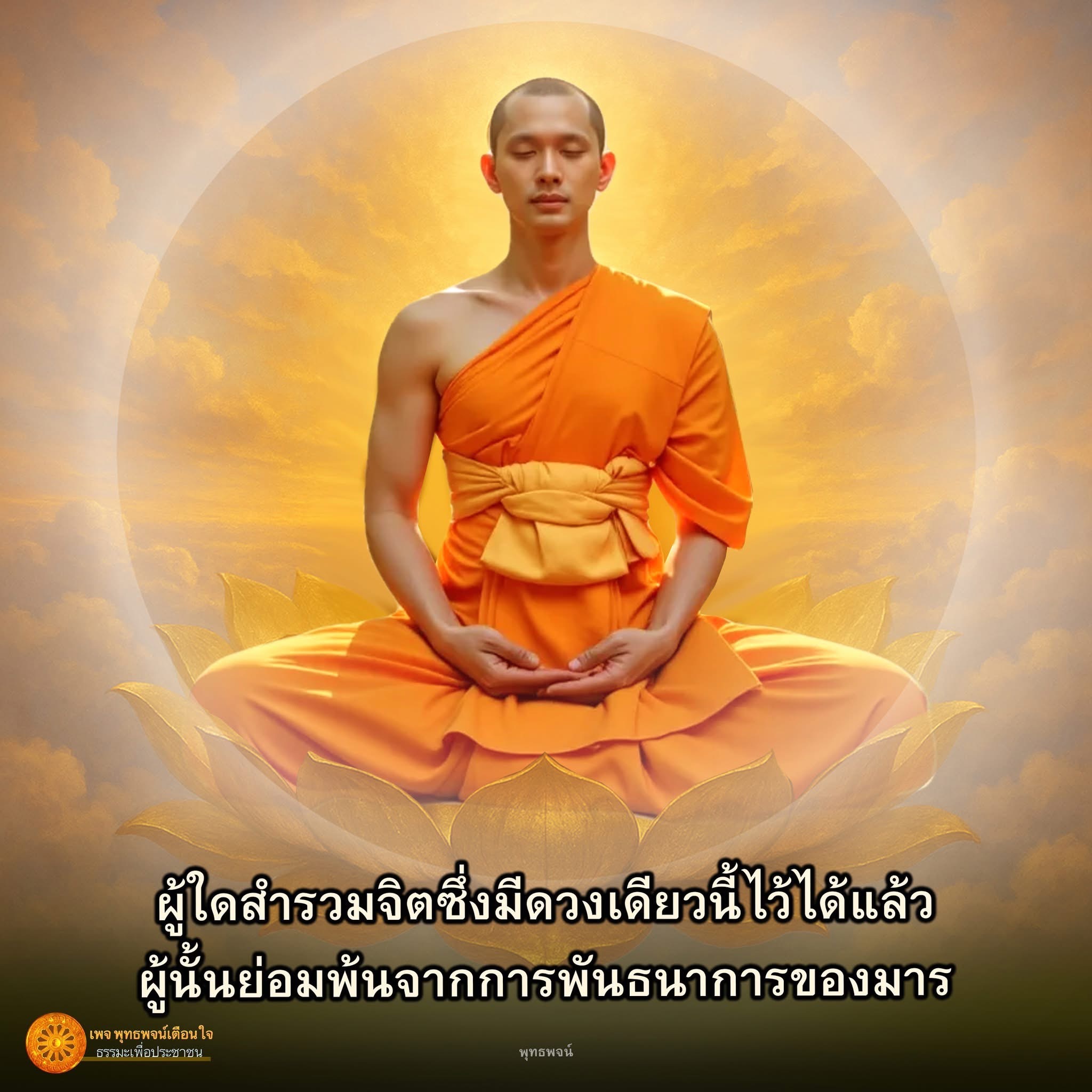 พุทธพจน์เตือนใจ: การสำรวมจิตเพื่อพ้นจากพันธนาการของมาร