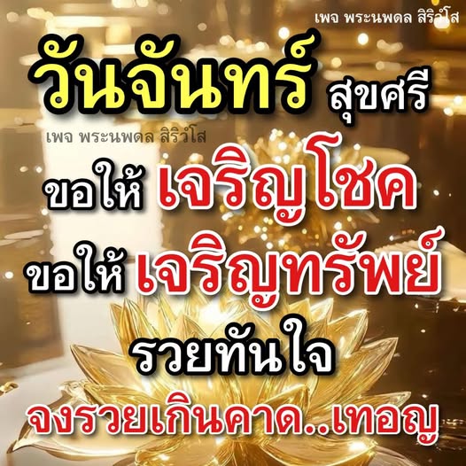 พระนพดล สิริวํโส - เสริมโชคลาภและความมั่งคั่ง