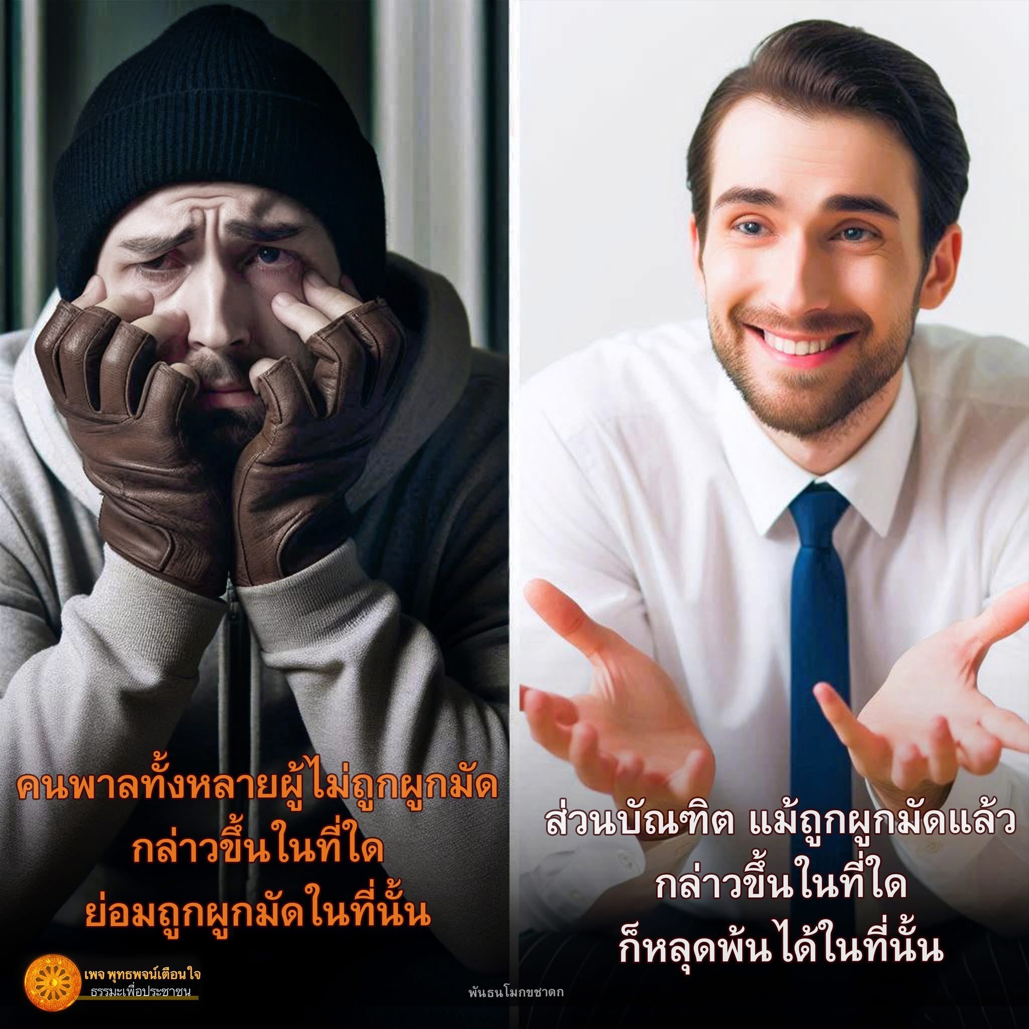 อ่านพุทธพจน์ที่เตือนใจเกี่ยวกับการผูกมัดและการหลุดพ้น พร้อมเรียนรู้จากบทเรียนในพันธนโมกขชาดก ที่ช่วยให้คุณเข้าใจธรรมะและนำไปใช้ในชีวิตประจำวัน