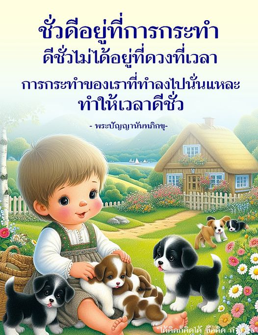 สำรวจแนวคิดที่ว่า 'ชั่วดีอยู่ที่การกระทำ' ผ่านคำสอนของพระปัญญานันทภิกขุ เรียนรู้ว่าความดีและความชั่วไม่ได้ขึ้นอยู่กับโชคชะตา แต่เป็นผลมาจากการกระทำของเราเอง