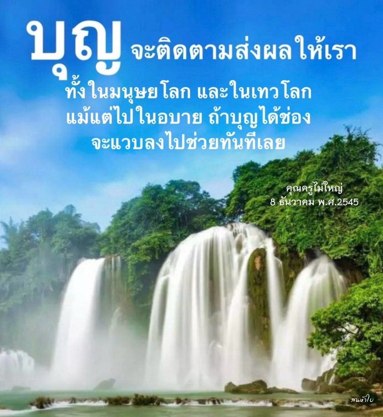 การ์ด No.7909:คำสอนหลวงพ่อธัมมชโย