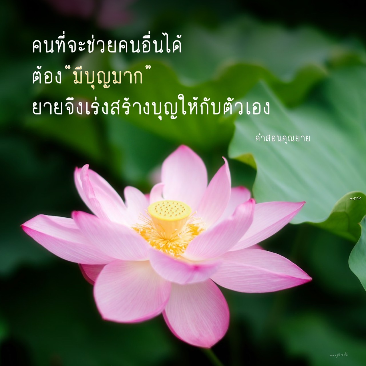 คำสอนคุณยายอาจารย์มหารัตนอุบาสิกาจันทร์ ขนนกยูง