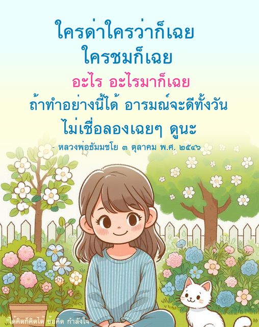 เรียนรู้วิธีการมีอารมณ์ดีตลอดทั้งวันด้วยการฝึก 'เฉย' ตามคำสอนของหลวงพ่อธัมมชโย พบกับแนวทางการใช้ชีวิตที่ทำให้คุณมีความสุขและสงบใจ