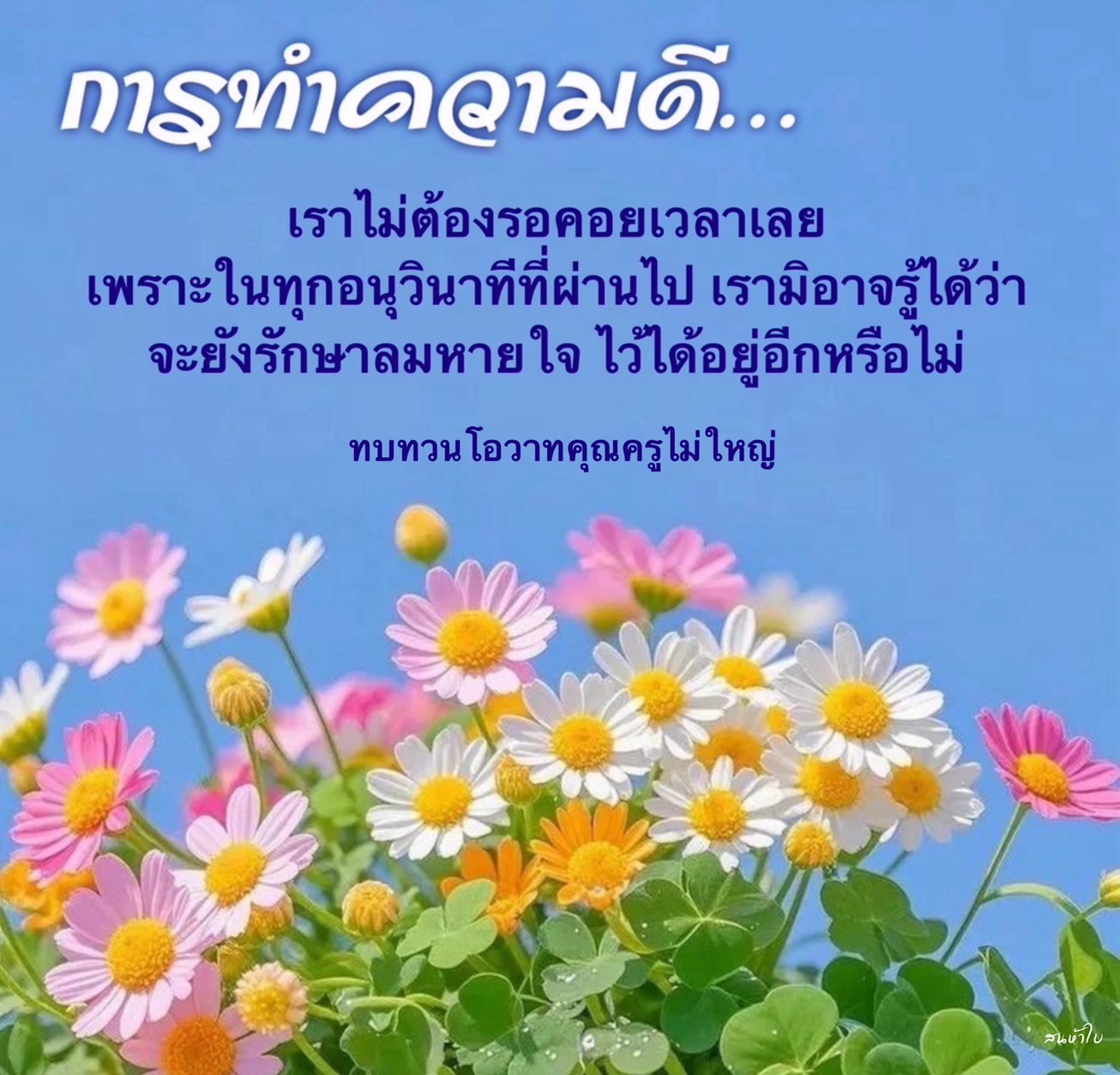 การ์ดคำสอนในพระพุทธศาสนา ทั่วไป