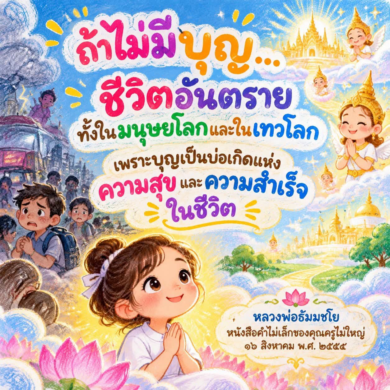 บุญและชีวิต: เส้นทางสู่ความสุขและความสำเร็จ