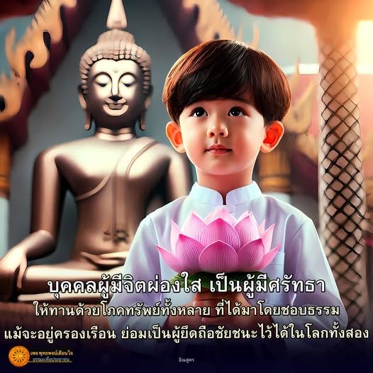 เรียนรู้เกี่ยวกับ 'ทธา' บุคคลที่มีจิตผ่องใสและศรัทธาในการให้ทาน ด้วยโภคทรัพย์ที่ได้มาโดยชอบธรรม เพื่อสร้างชัยชนะในชีวิตทั้งในโลกนี้และโลกหน้า ผ่านเพจ พุทธพจน์เตือนใจ ที่มุ่งเน้นการเผยแพร่ธรรมเพื่อประชาชน.