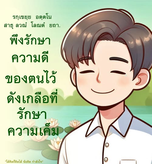 รกเขยุย อตฺตโน: ข้อคิดและกำลังใจในการรักษาความดี