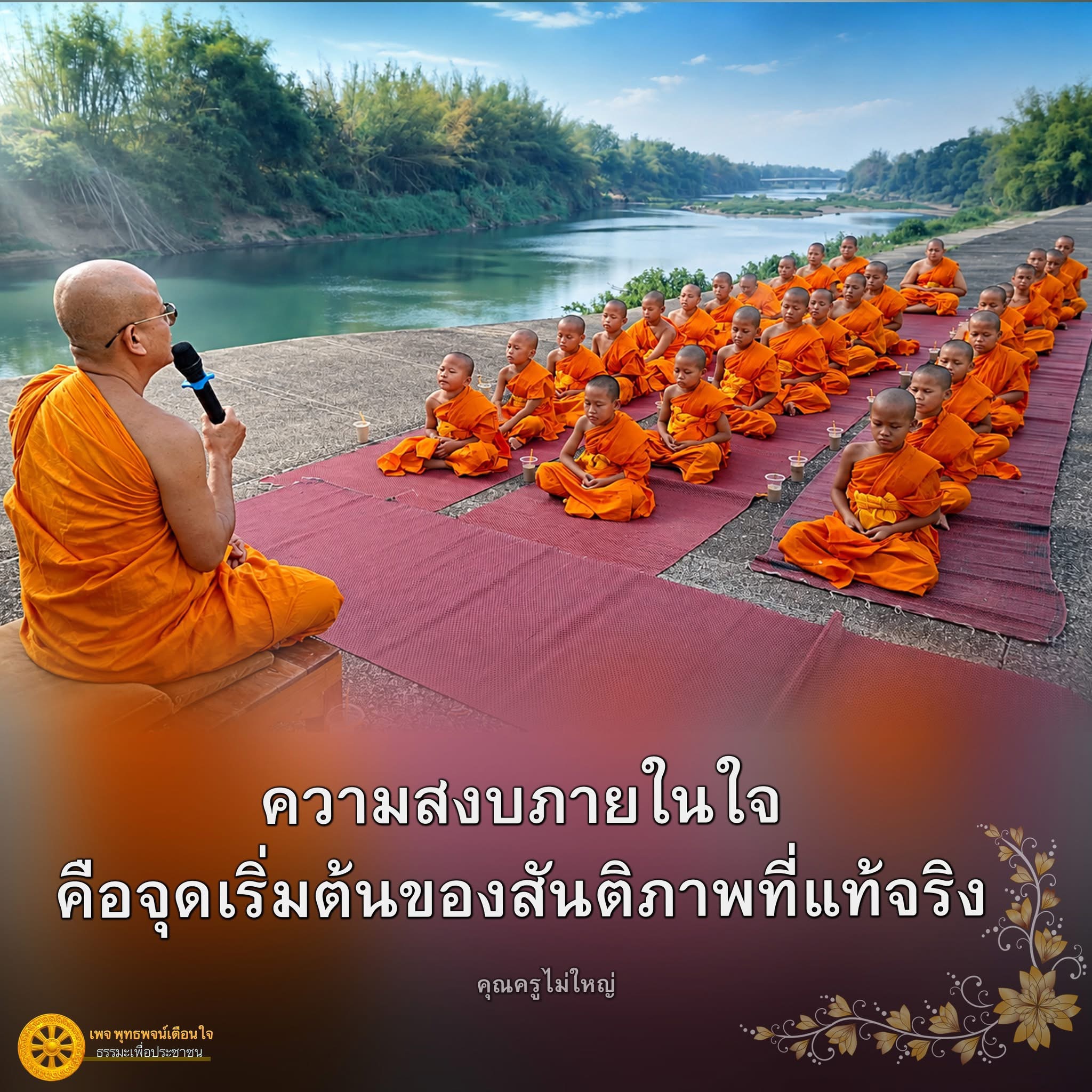 ความสงบภายในใจ: จุดเริ่มต้นของสันติภาพที่แท้จริง
