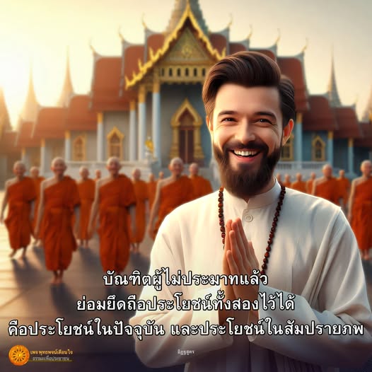 ค้นพบแนวคิดของบัณฑิตผู้ไม่ประมาท ที่สามารถยึดถือประโยชน์ทั้งในปัจจุบันและในสัมปรายภพ พร้อมคำสอนจากพุทธพจน์ที่ช่วยให้เข้าใจถึงการดำเนินชีวิตอย่างมีสติและปัญญา.