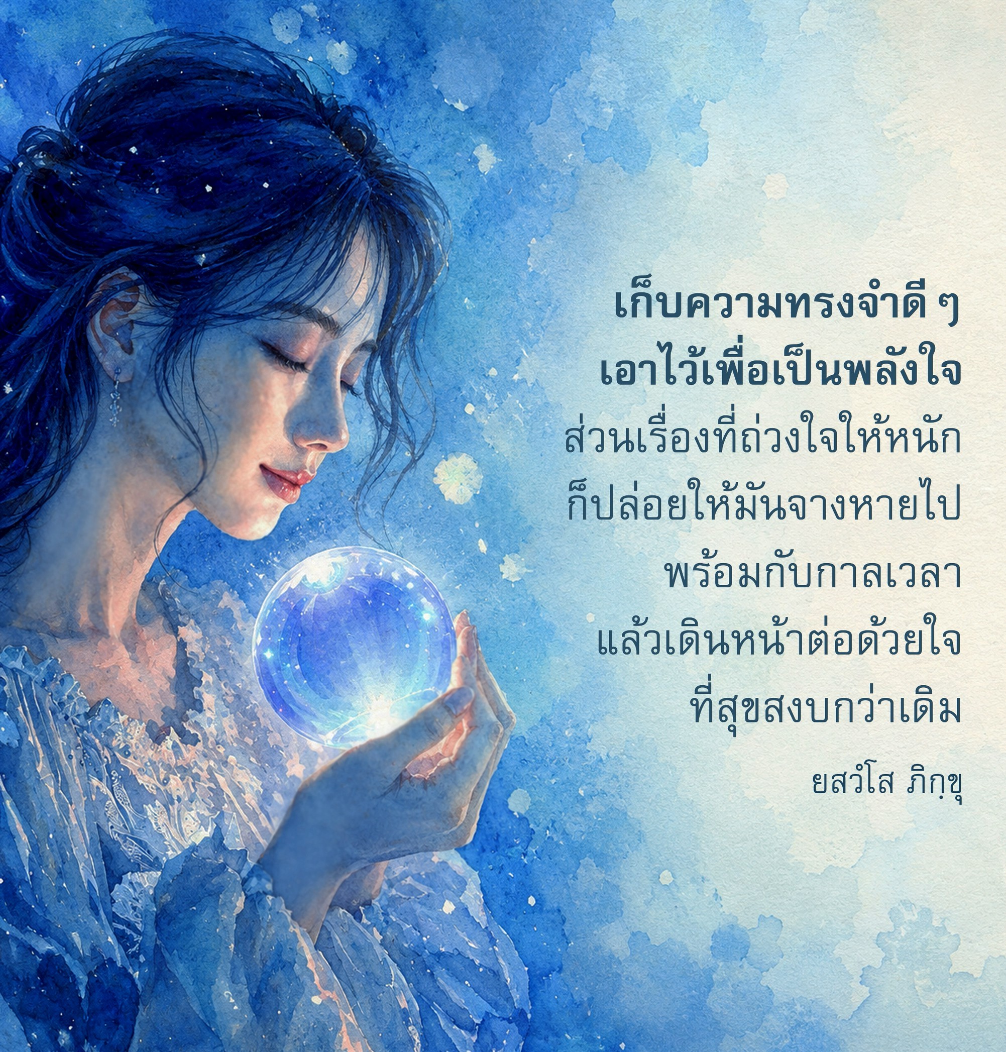เก็บความทรงจำดี ๆ เพื่อเป็นพลังใจในการเดินต่อ
