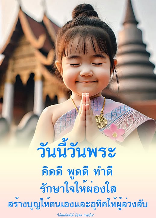 วันนี้วันพระ มาร่วมสร้างบุญและกำลังใจให้กับตัวเองและผู้อื่น ด้วยการคิดดี พูดดี และทำดี รักษาใจให้ผ่องใส และอุทิศบุญให้ผู้ล่วงลับ มาค้นหาข้อคิดและแรงบันดาลใจในวันสำคัญนี้